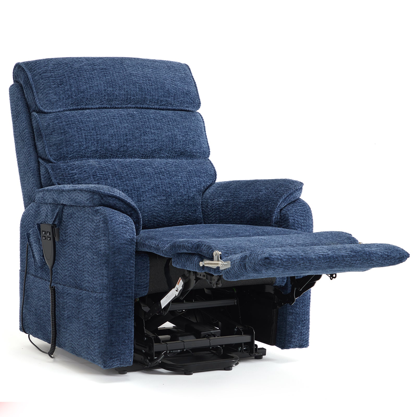 Best Power Lift Recliner For Tall Person With Extended Footrest Heat & Massage