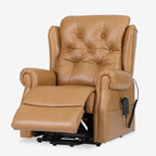 Leather Power Lift Recliner – Dual Motor & Infinite Position
