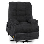 9205L Big & Tall Power Lift Recliner – Extended Footrest, Dual Motor, Heat & Massage, 400 lbs