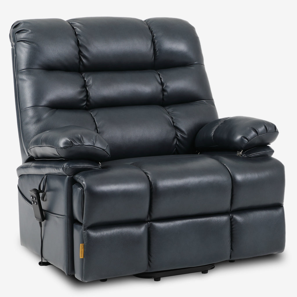 Power Lift Recliner 500 Lb Capacity - Triple Motor, Heat & Massage