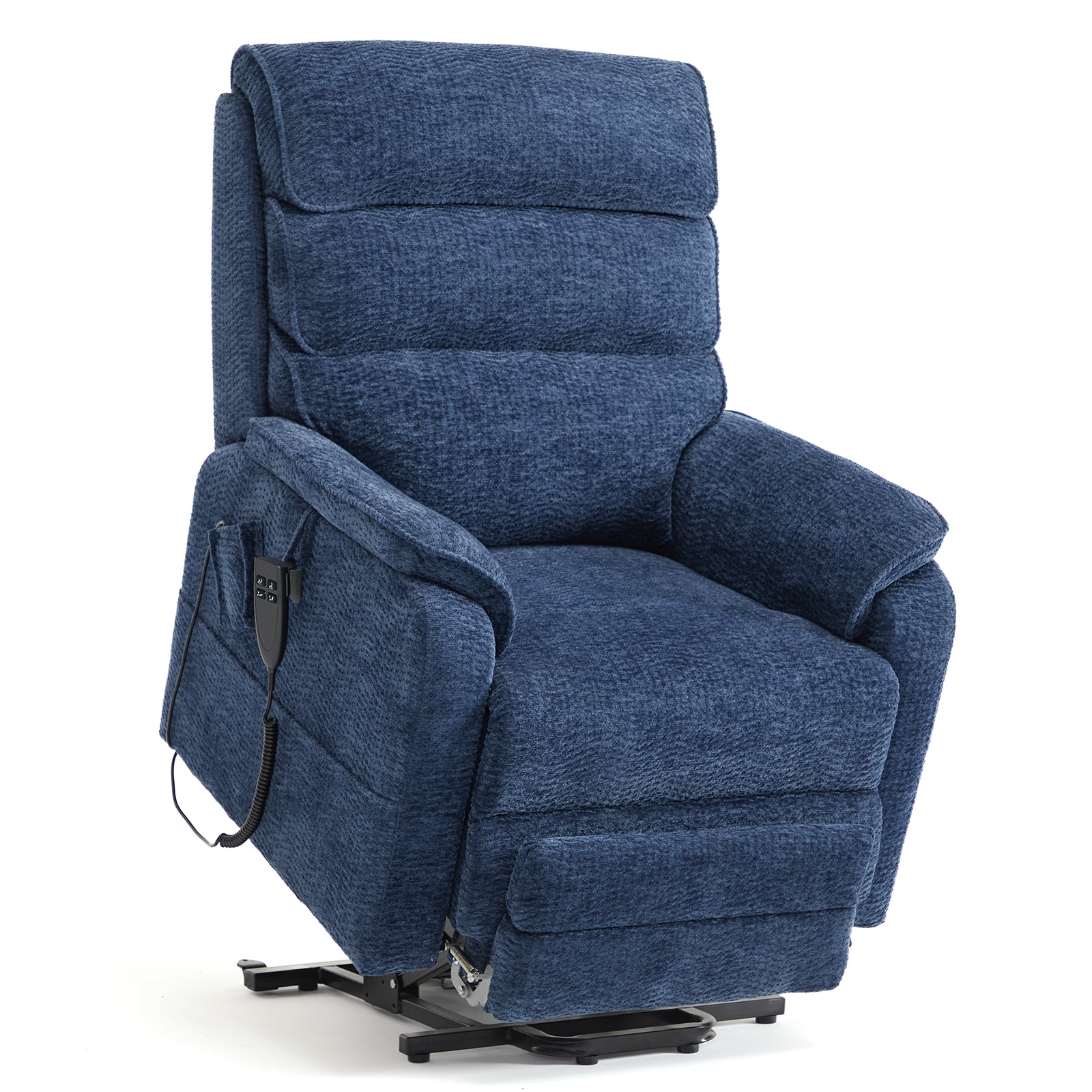 Best Power Lift Recliner For Tall Person With Extended Footrest Heat & Massage