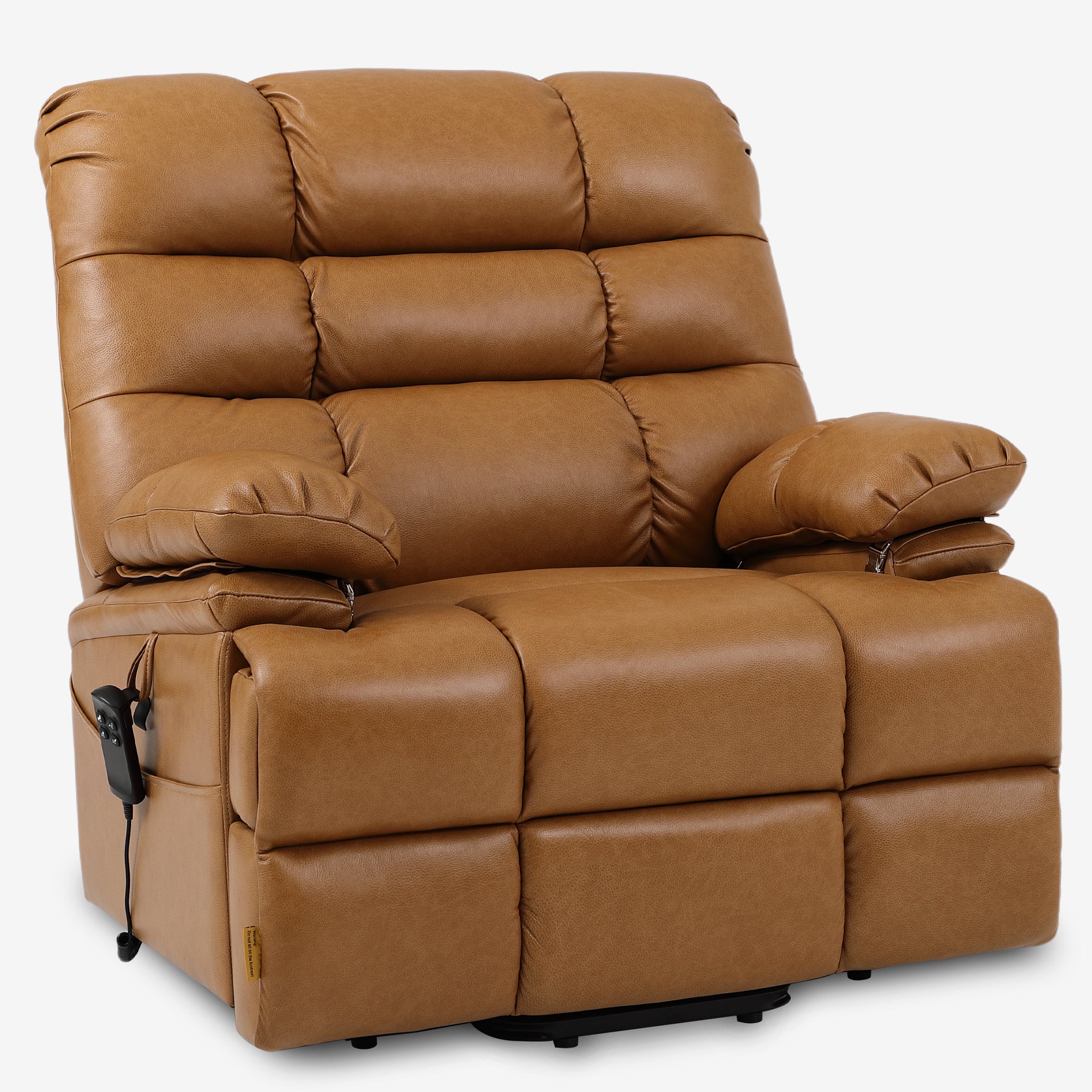 Lift Chair 500 Lb Capacity - Triple Motor, Extra Wide, Heat & Massage