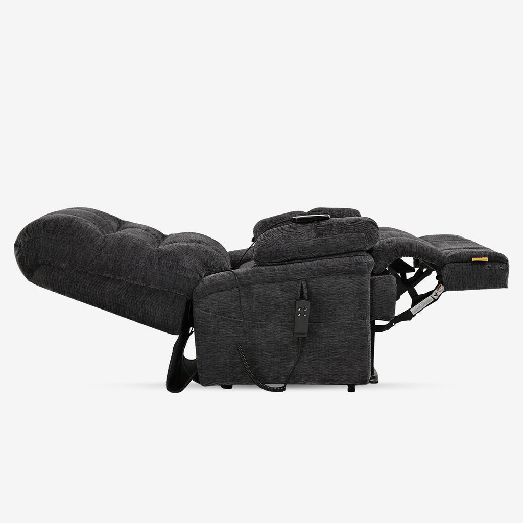 9205 EW500 Extra-Wide Big Man Power Lift Recliner - Triple Motor, 500 LBS, Heat & Massage