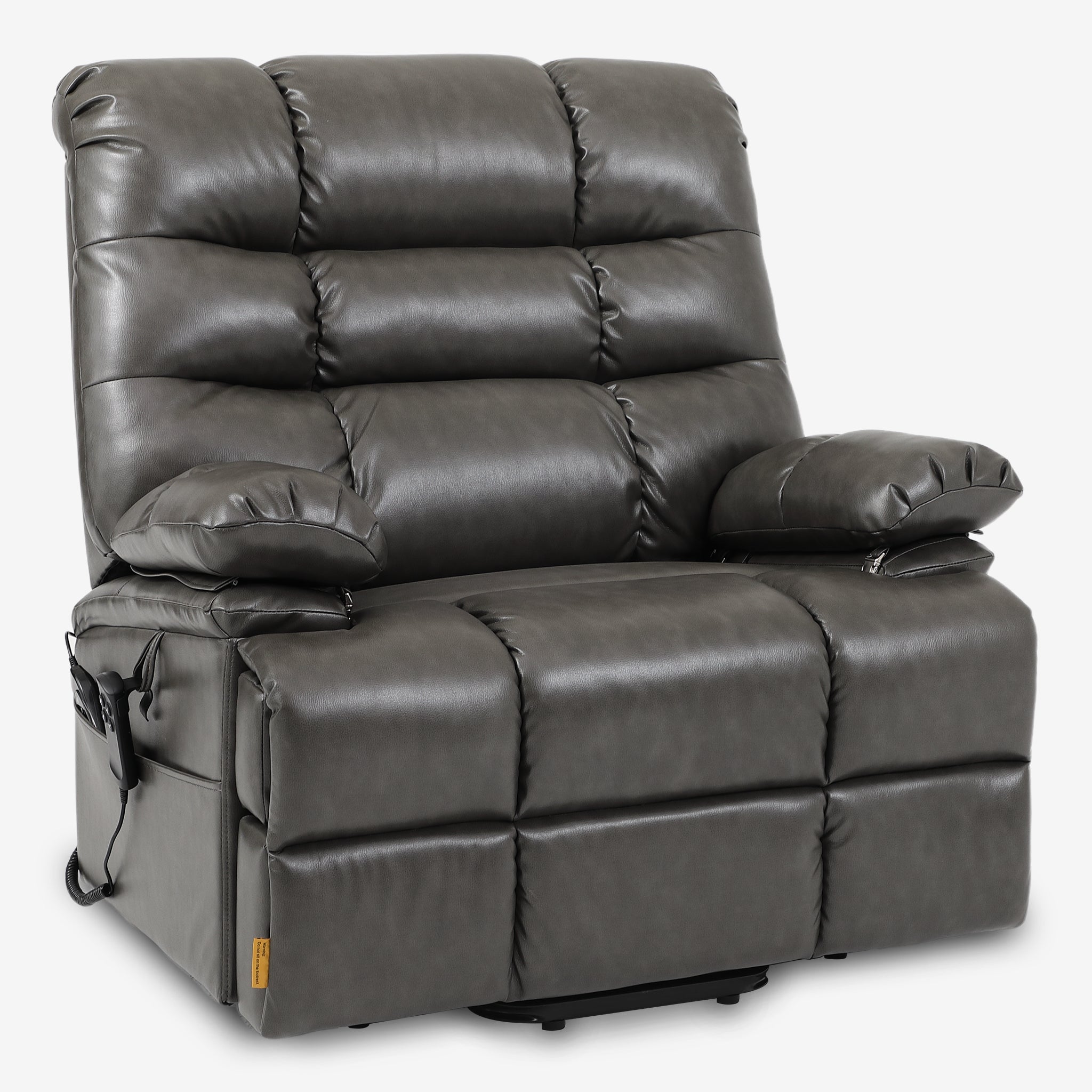 500 LB Capacity Lift Chair - Triple Motor, Extra Wide, Heat & Massage