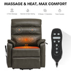 Power Lift Chair 400 Lb Capacity With Heat Massage, Infinite Positon