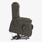 9199 Power Lift Recliner With Heat&Massage(Medium, Chenille Gray)