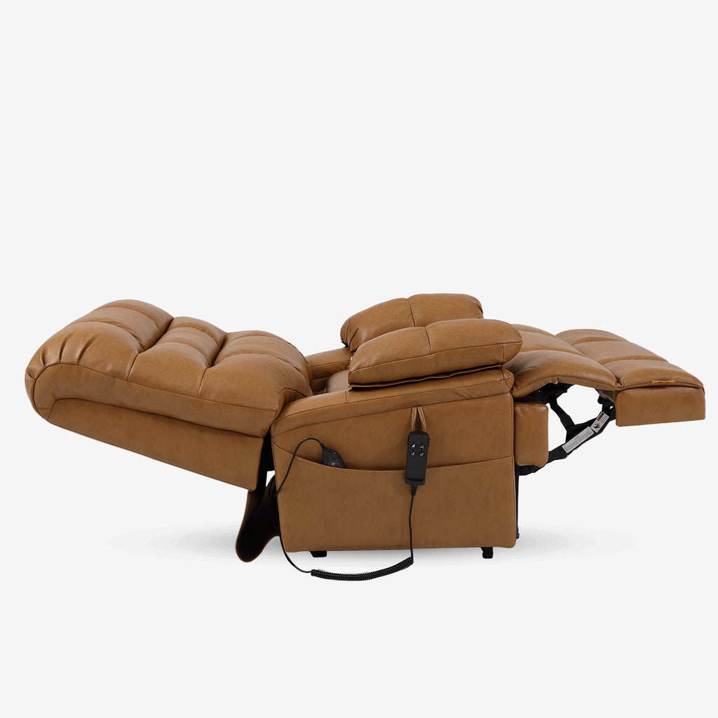 Lift Chair 500 Lb Capacity - Triple Motor, Extra Wide, Heat & Massage