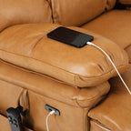 Big And Tall Recliners 400 Lbs - Extended Footrest, Heat Massage