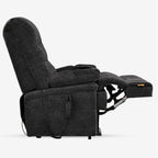 9205 EW500 Extra-Wide Big Man Power Lift Recliner - Triple Motor, 500 LBS, Heat & Massage