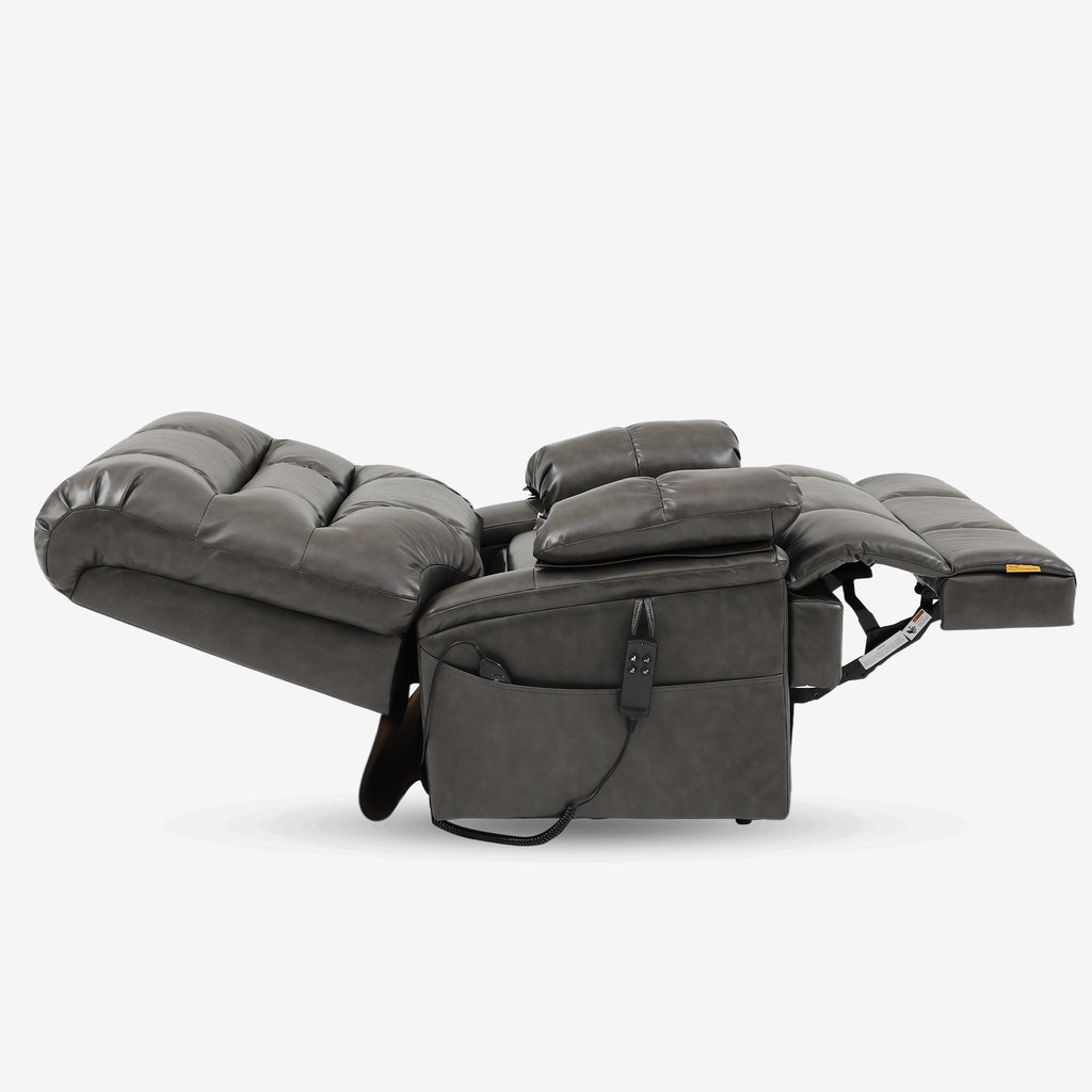 500 LB Capacity Lift Chair - Triple Motor, Extra Wide, Heat & Massage