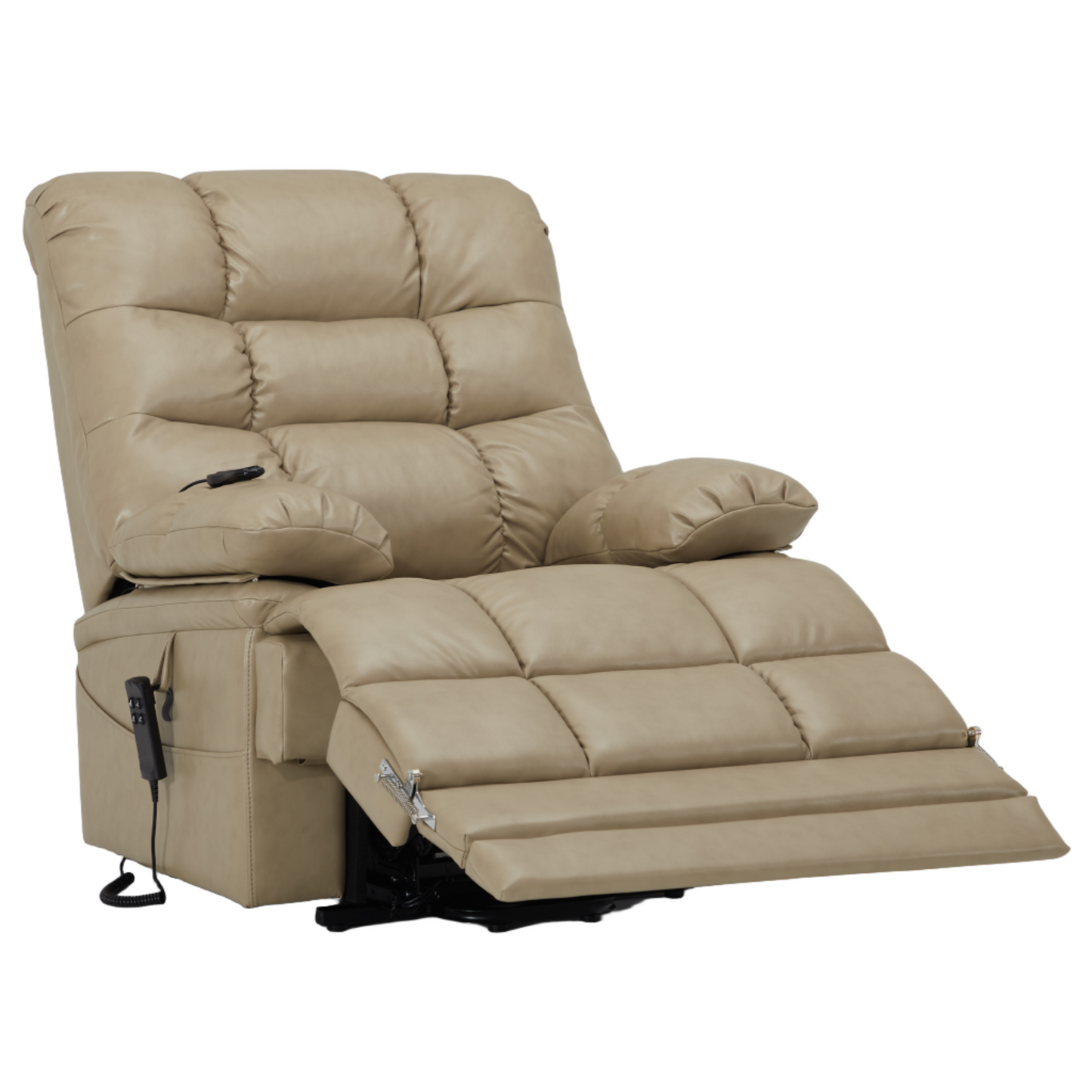 Lift Chair Recliner For Tall Man - 400LBS, Heat & Massge And Lay Flat