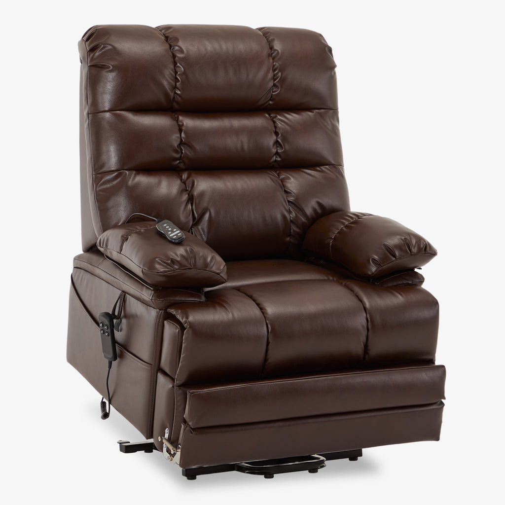 Big And Tall Recliners - 400Lb, Heat&Massage and Infinite Position