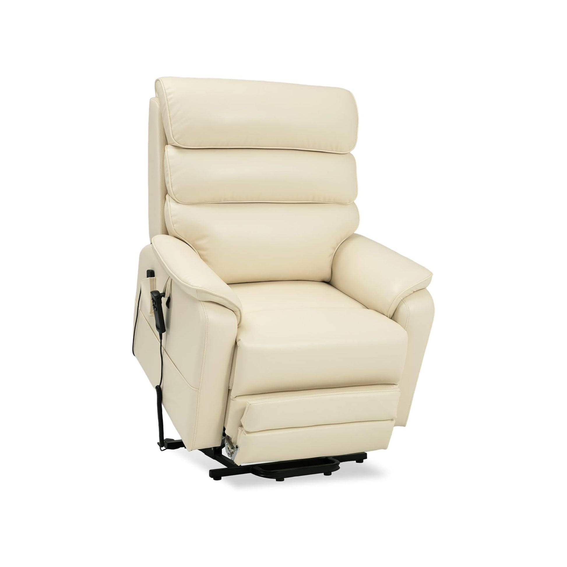 Lift Chair Recliner For Tall Man With Extended Footrest Heat & Massage