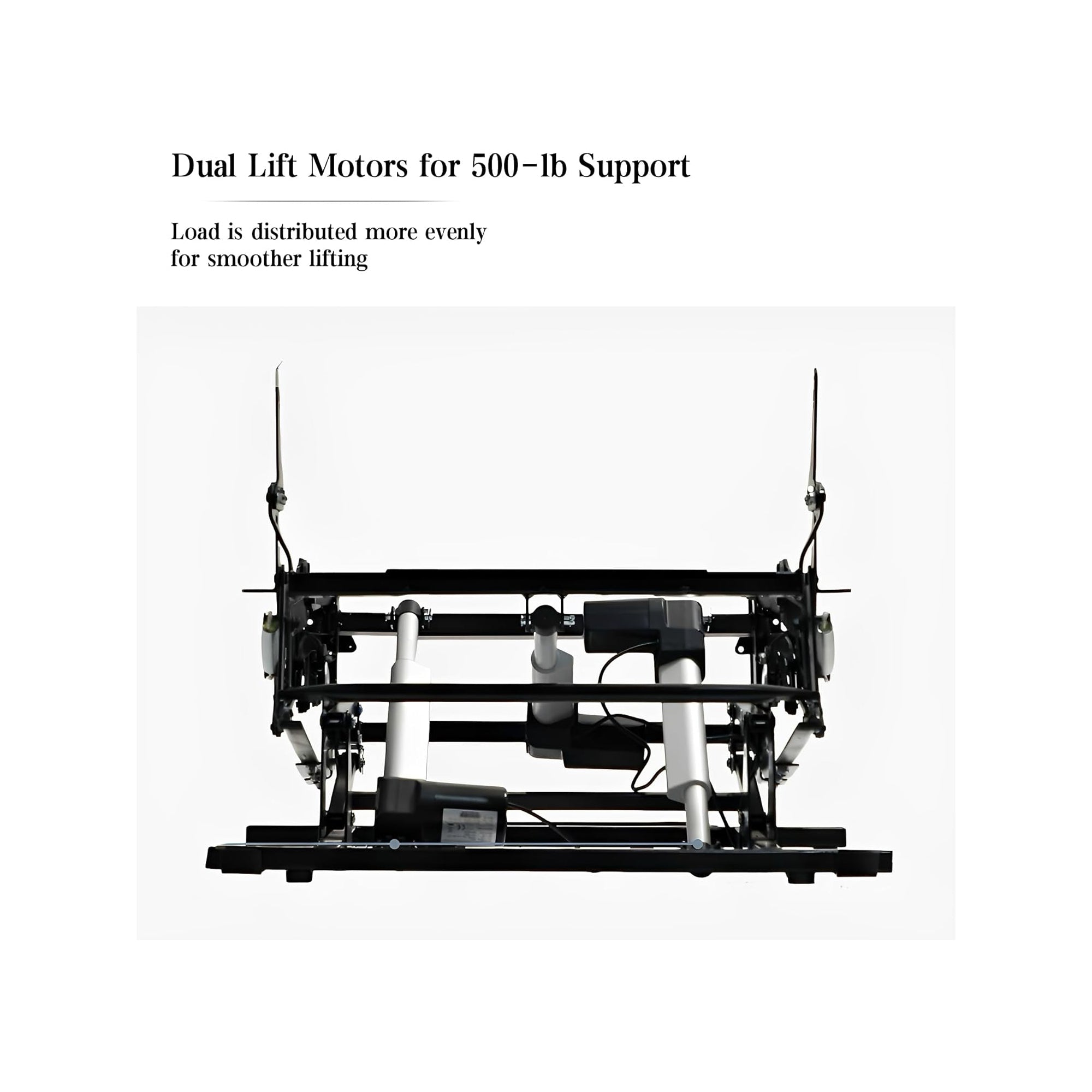 500 Lb Heavy Duty Lift Chair Triple Motor - Designed For Big & Tall