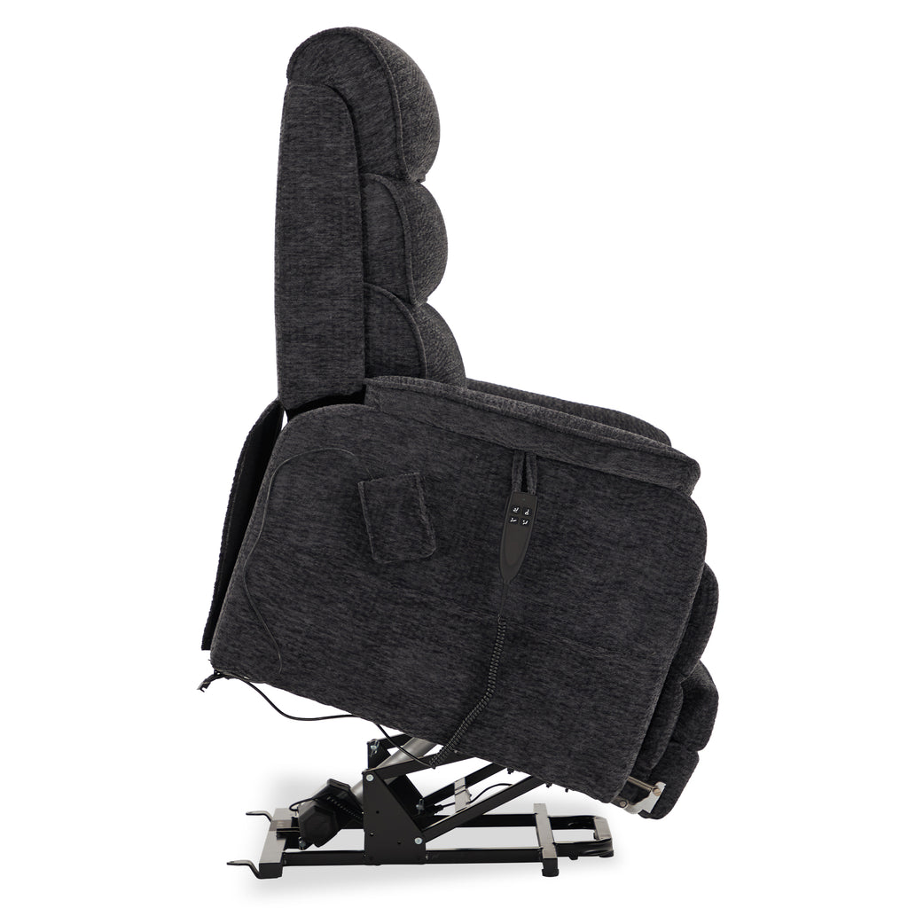Recliner Chair Big And Tall With Extended Footrest, Wide Seat, Lay Flat