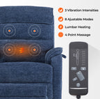 Best Power Lift Recliner For Tall Person With Extended Footrest Heat & Massage