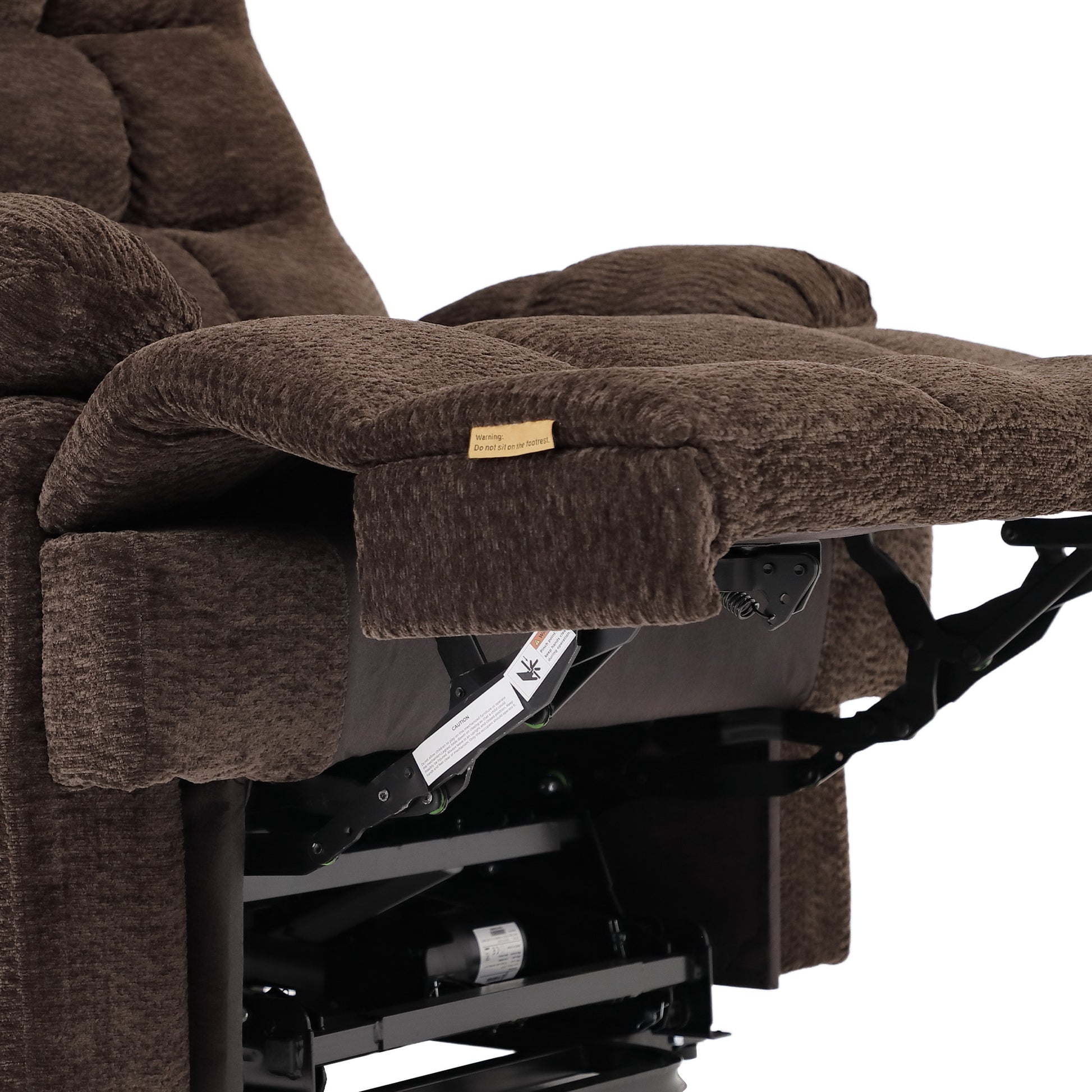 Big And Tall Recliners 500 Lbs -  Extra Wide 30.5", Heat & Massage