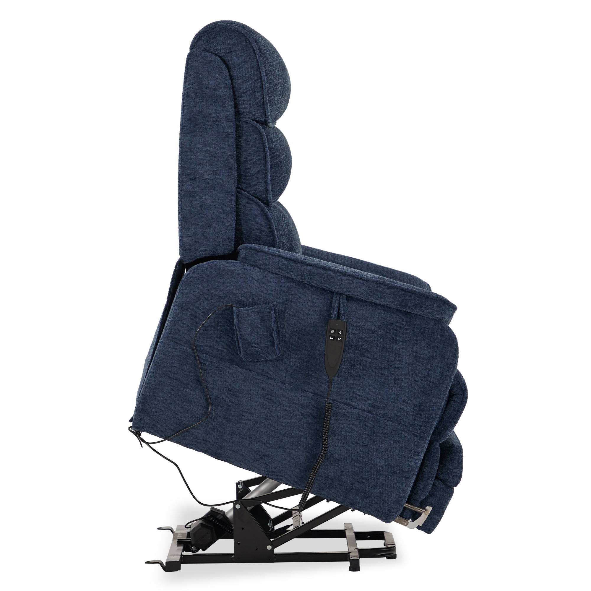 Big Tall Man Recliner With Extended Footrest, 400LB, Heat & Massage