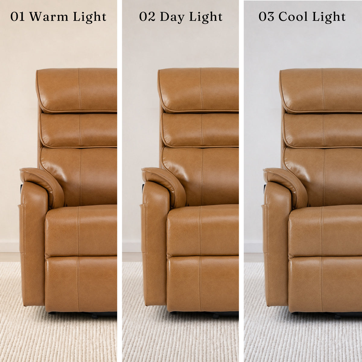 9188S Pro Small Power Lift Recliner – 300 lb, Triple Motor, All-in-One Remote, Lay Flat, Heat & Massage