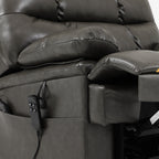 500 LB Capacity Lift Chair - Triple Motor, Extra Wide, Heat & Massage