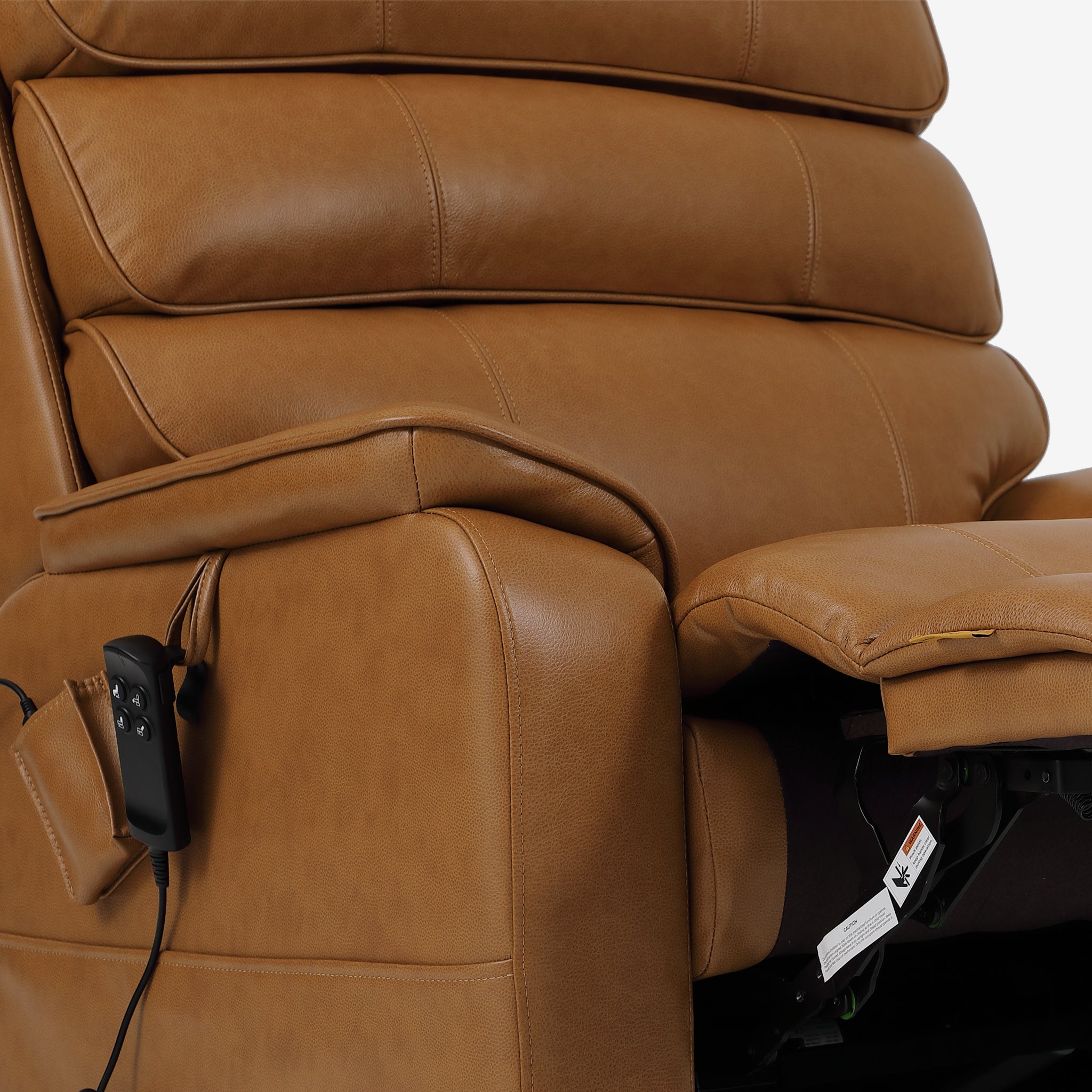 Extra Wide Lift Chair - 500 Lbs, Triple Motor, Heat & Massage
