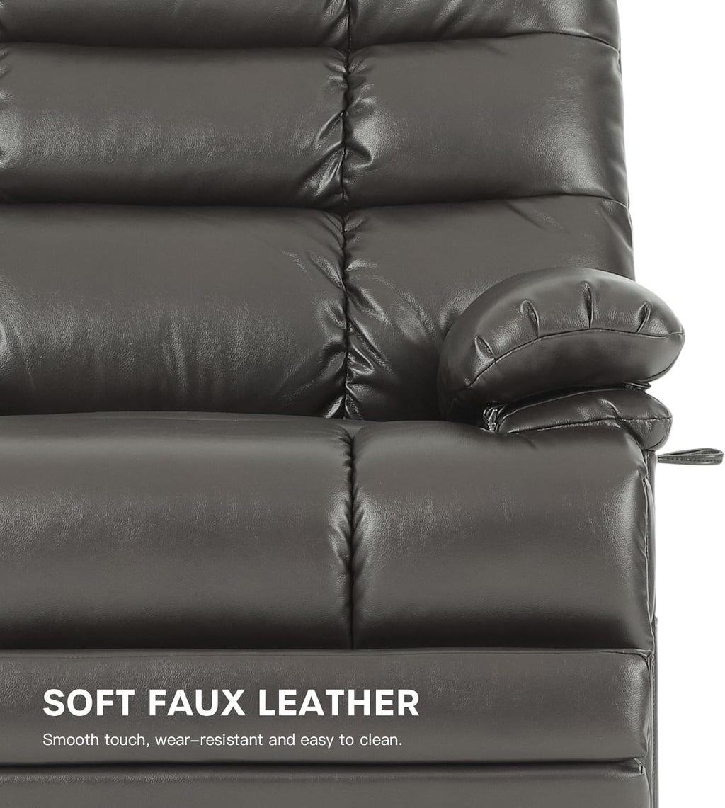 500 LB Capacity Lift Chair - Triple Motor, Extra Wide, Heat & Massage