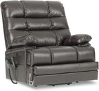 500 LB Capacity Lift Chair - Triple Motor, Extra Wide, Heat & Massage