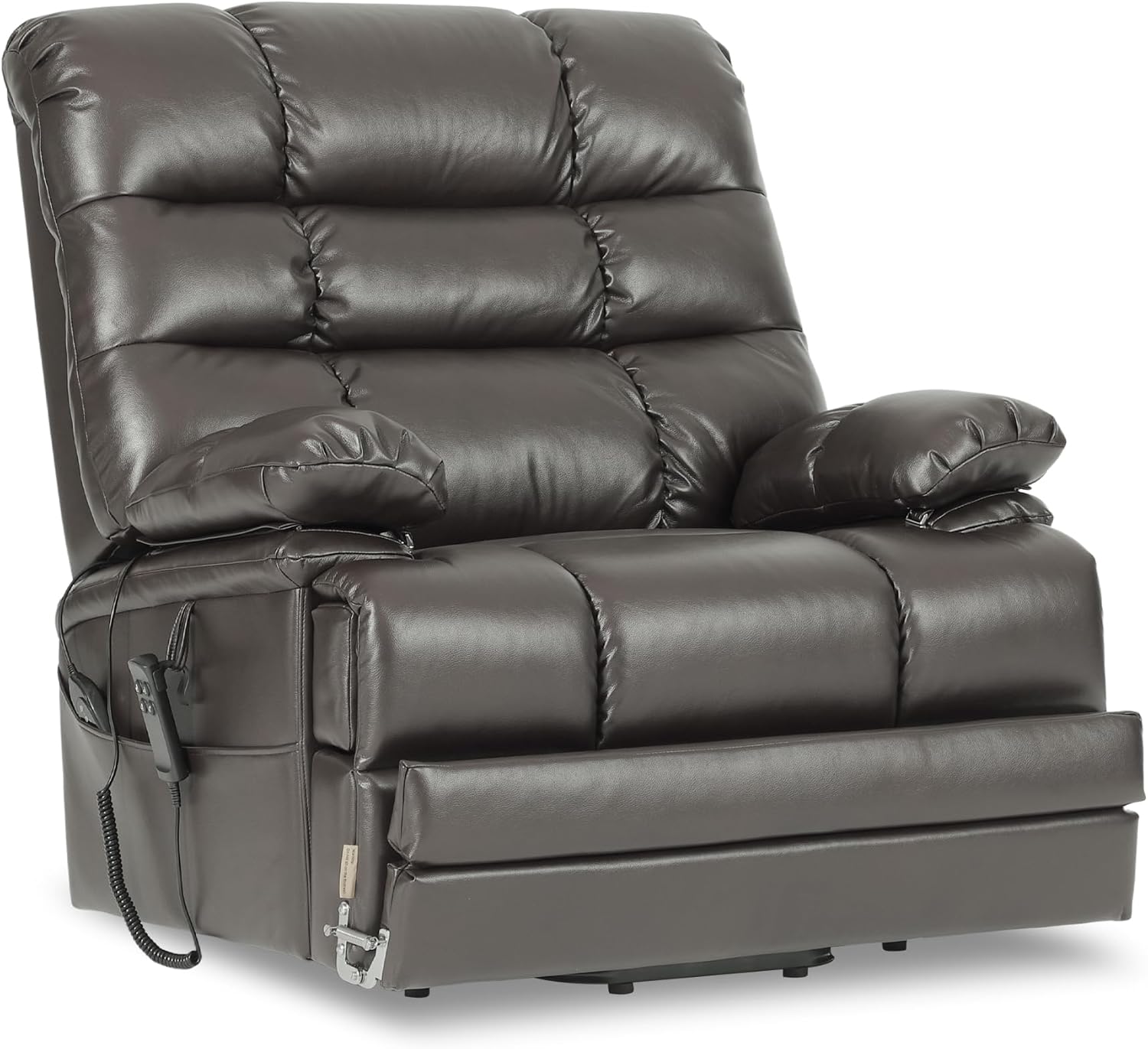 500 LB Capacity Lift Chair - Triple Motor, Extra Wide, Heat & Massage