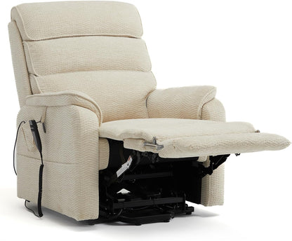 Power Recliner For Tall Person With Heat Massage And Lay Flat