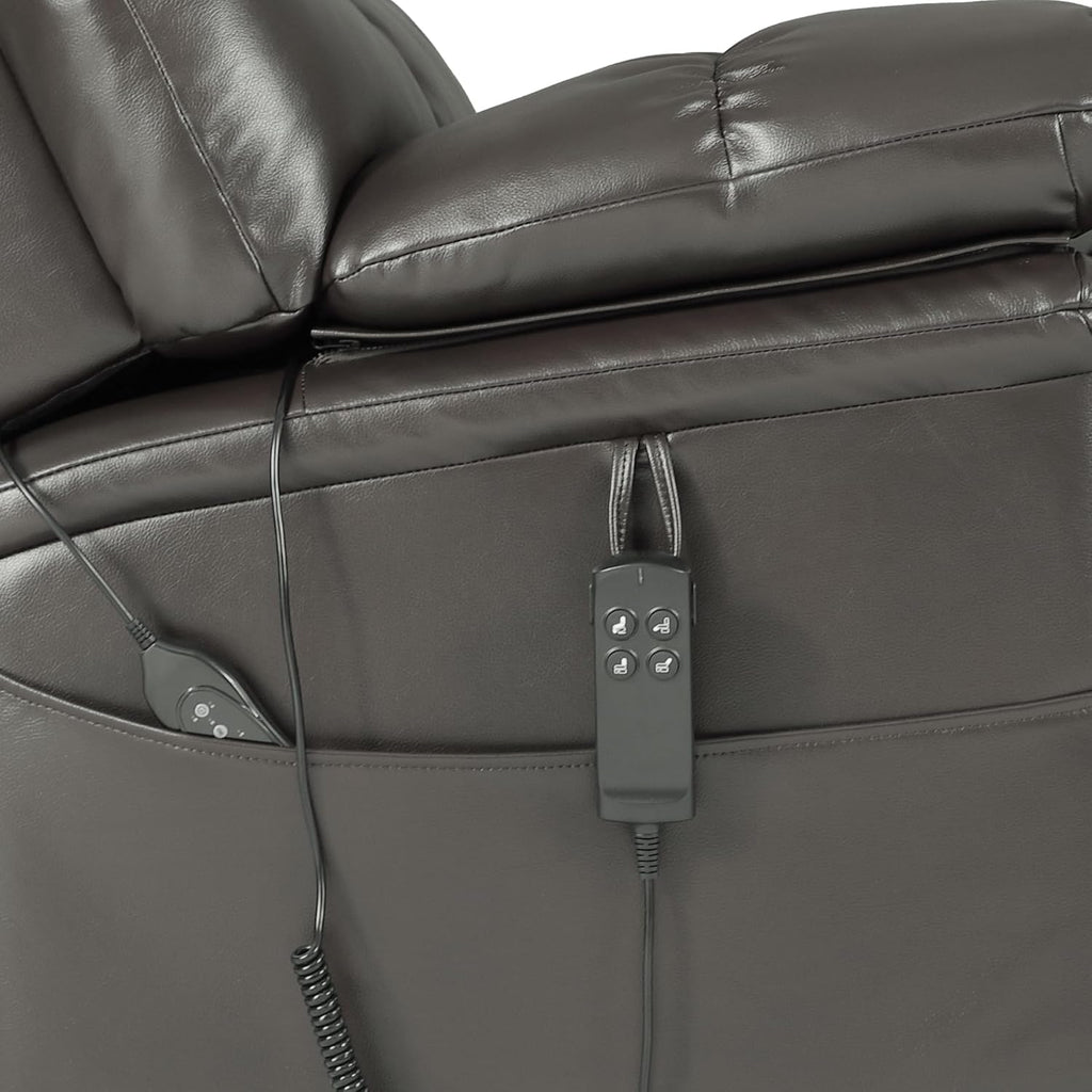 500 LB Capacity Lift Chair - Triple Motor, Extra Wide, Heat & Massage