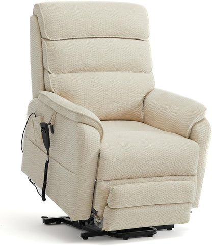Power Recliner For Tall Person With Heat Massage And Lay Flat