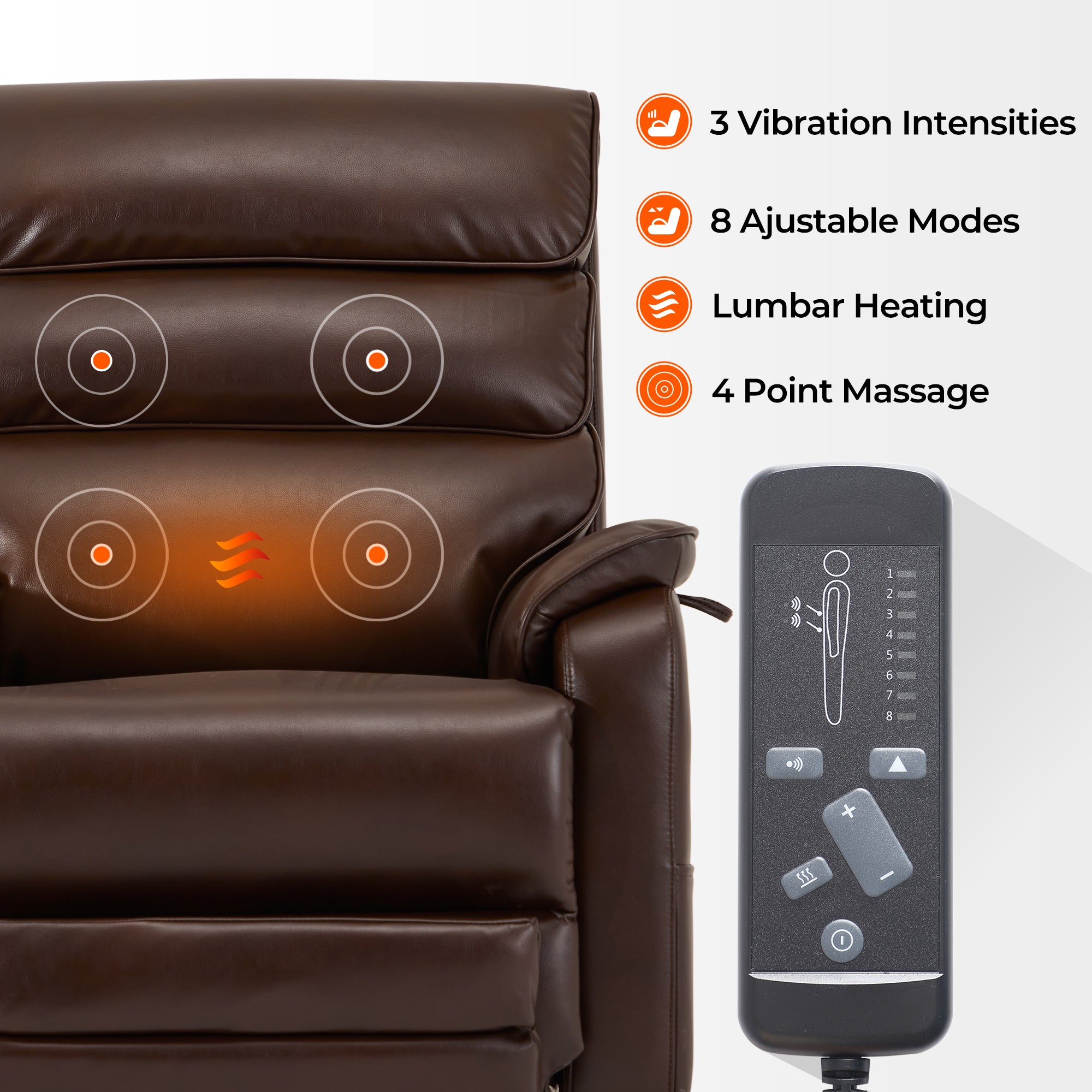 Big Man Lift Chair - Designed For Big & Tall With Extended Footrest