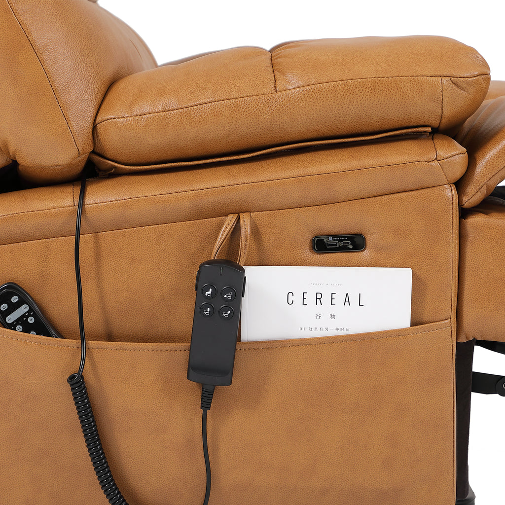Big And Tall Recliners 400 Lbs - Extended Footrest, Heat Massage