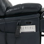 Big And Tall Leather Recliner Chair - 400 Lbs, Extended Footrest