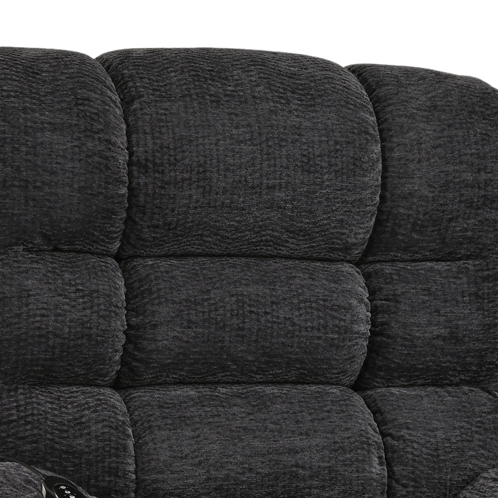 9205 EW500 Extra-Wide Big Man Power Lift Recliner - Triple Motor, 500 LBS, Heat & Massage