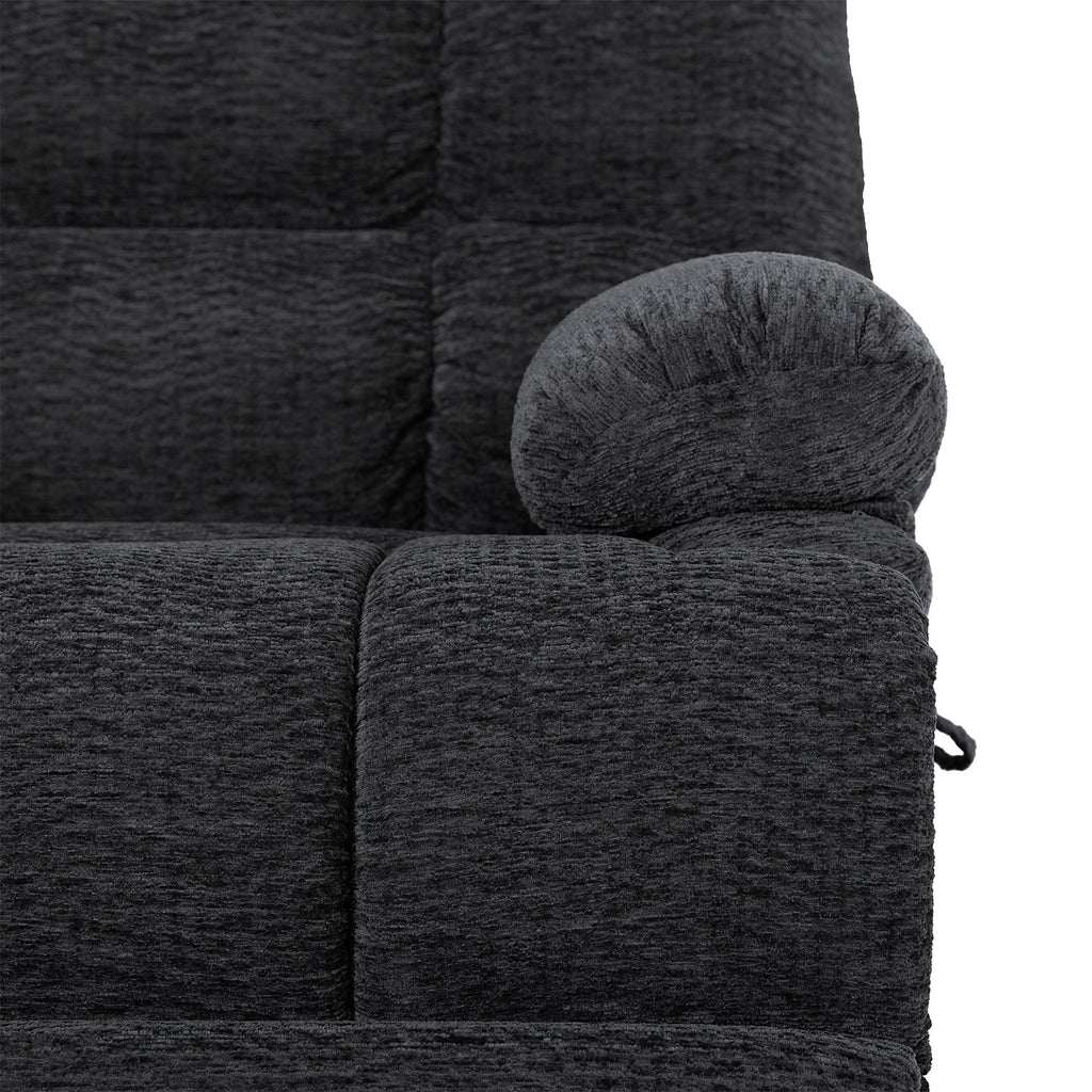 9205L Big & Tall Power Lift Recliner – Extended Footrest, Dual Motor, Heat & Massage, 400 lbs