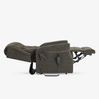 9199 Power Lift Recliner With Heat&Massage(Medium, Chenille Gray)