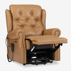 Leather Power Lift Recliner – Dual Motor & Infinite Position