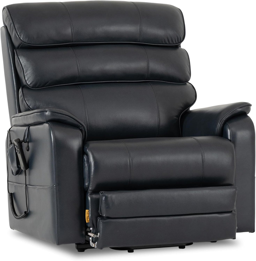 Extra Wide Heavy Duty Lift Chair Heat Massage - 500 lbs, Triple Motor