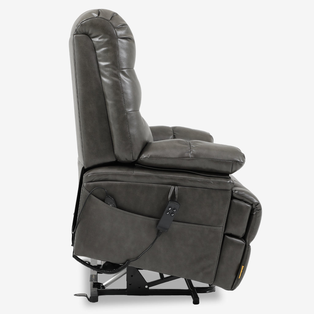 500 LB Capacity Lift Chair - Triple Motor, Extra Wide, Heat & Massage