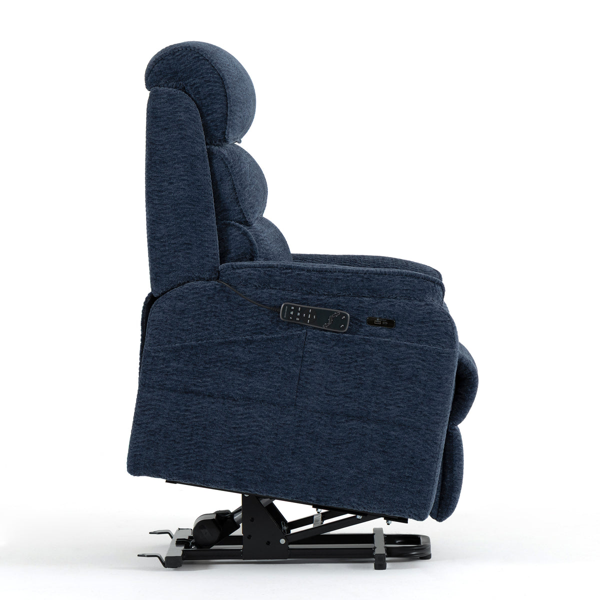 9188S Pro Small Power Lift Recliner – 300 lb, Triple Motor, All-in-One Remote, Lay Flat, Heat & Massage