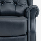 Dual Motor Real Leather Lift Chair with Infinite Position