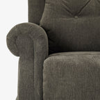 9199 Power Lift Recliner With Heat&Massage(Medium, Chenille Gray)