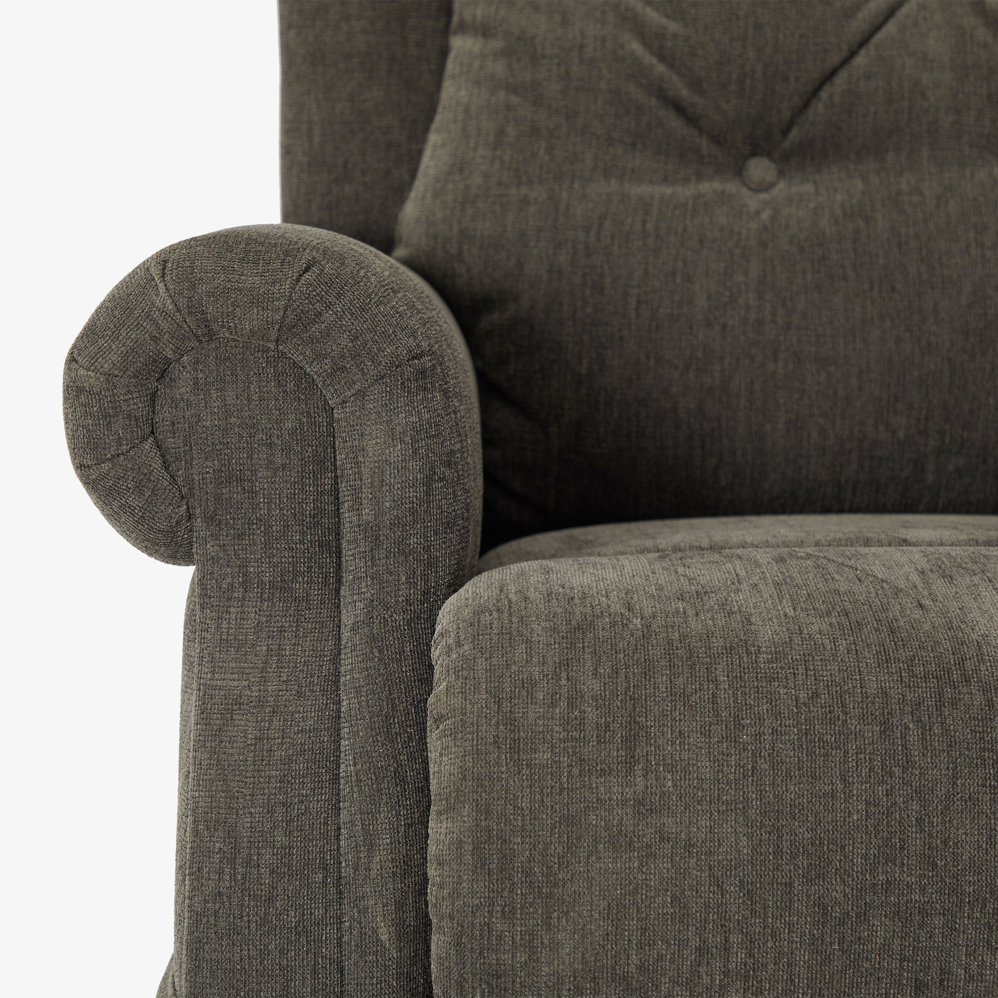 9199 Power Lift Recliner With Heat&Massage(Medium, Chenille Gray)