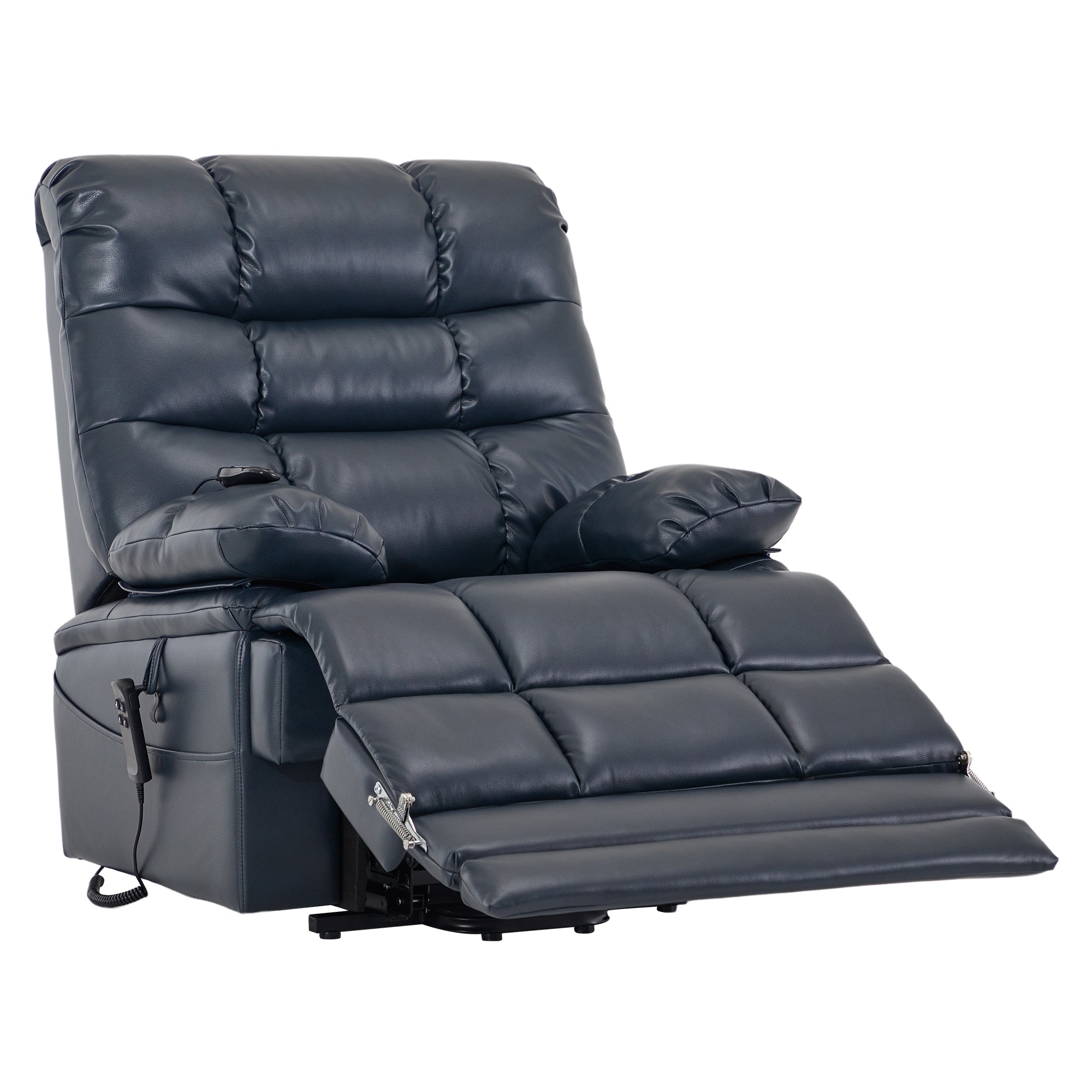 Recliners For Big And Tall Men – 400lb Support Extended Footrest