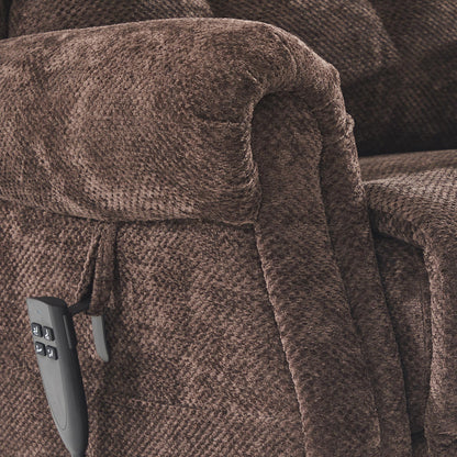 Power Lay Flat Recliner With Infinite Positions and Heating&Massage