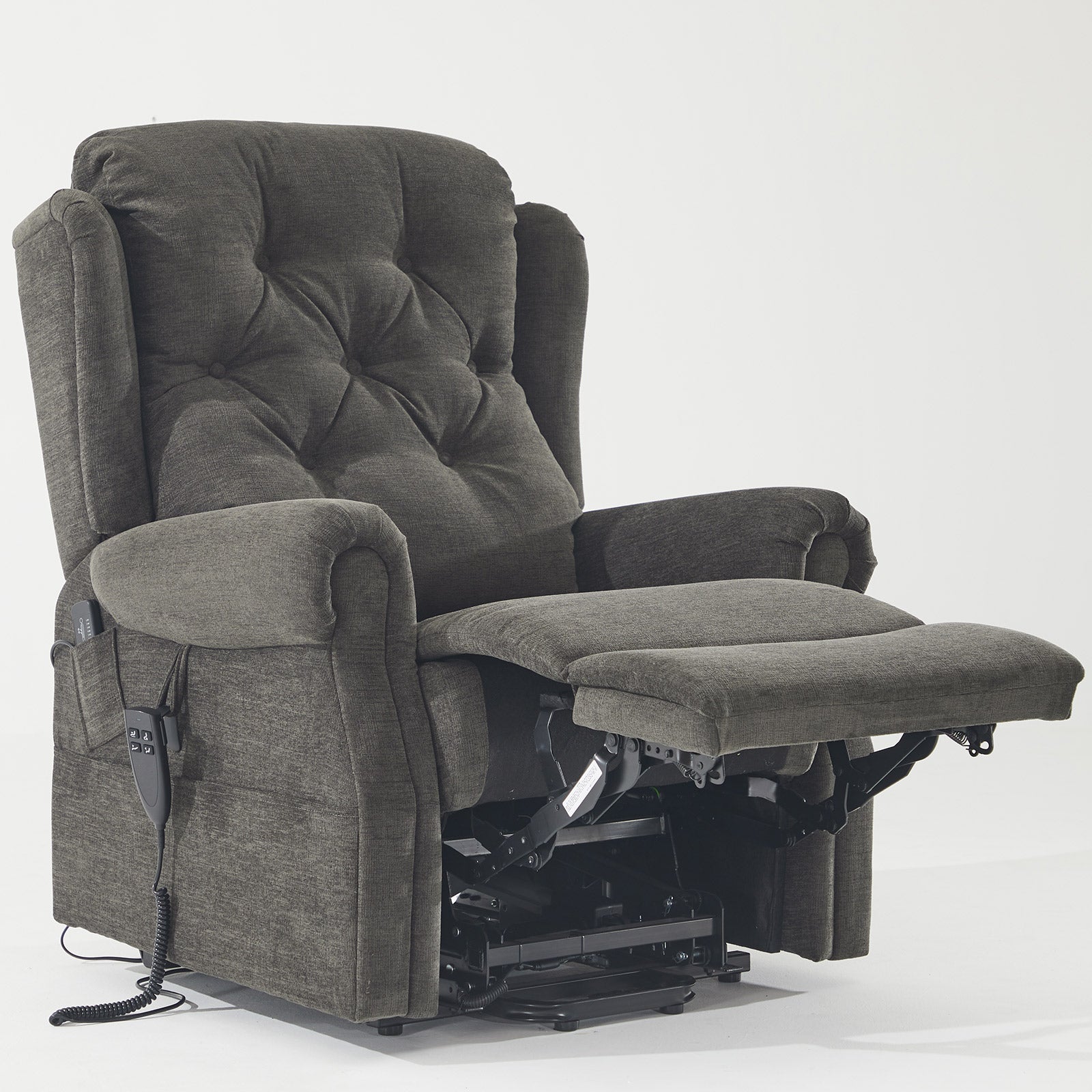  Dual Motor Power Lift Recliner With Full Lay Flat And Heat&Massage
