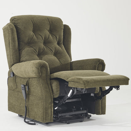 Dual Motor Lift Chair Recliner With Full Lay Flat And Heat&Massage