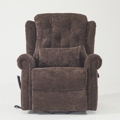 Power Lay Flat Recliner With Infinite Positions and Heating&Massage