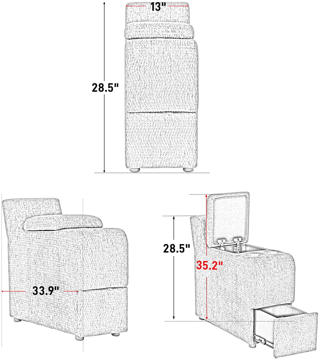 Shop Best Recliner Console Table | Pairs Well With Our Recliners